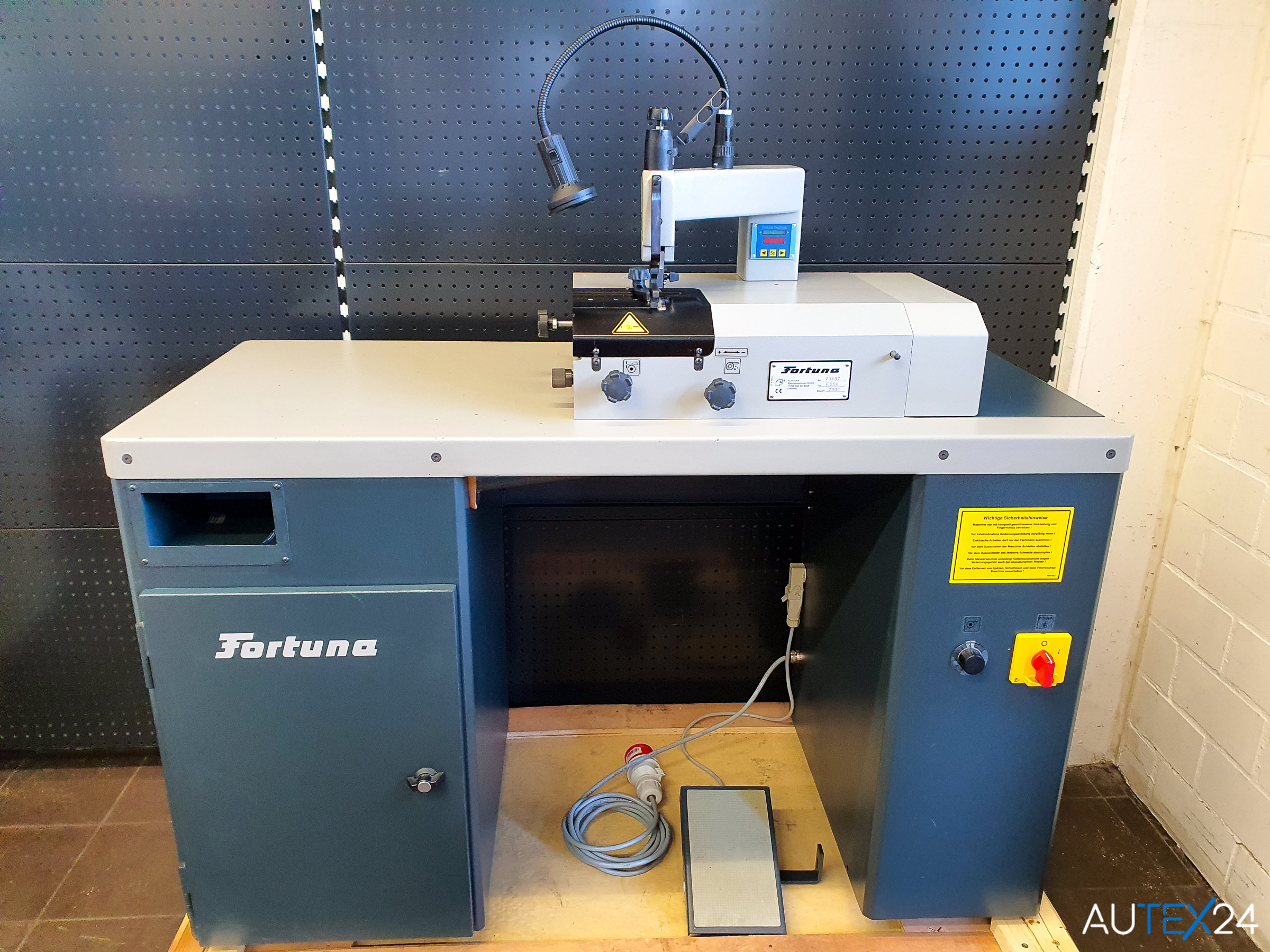 Fortuna ES 50 Leather skiving machine Fortuna ES 50 Leather skiving machine