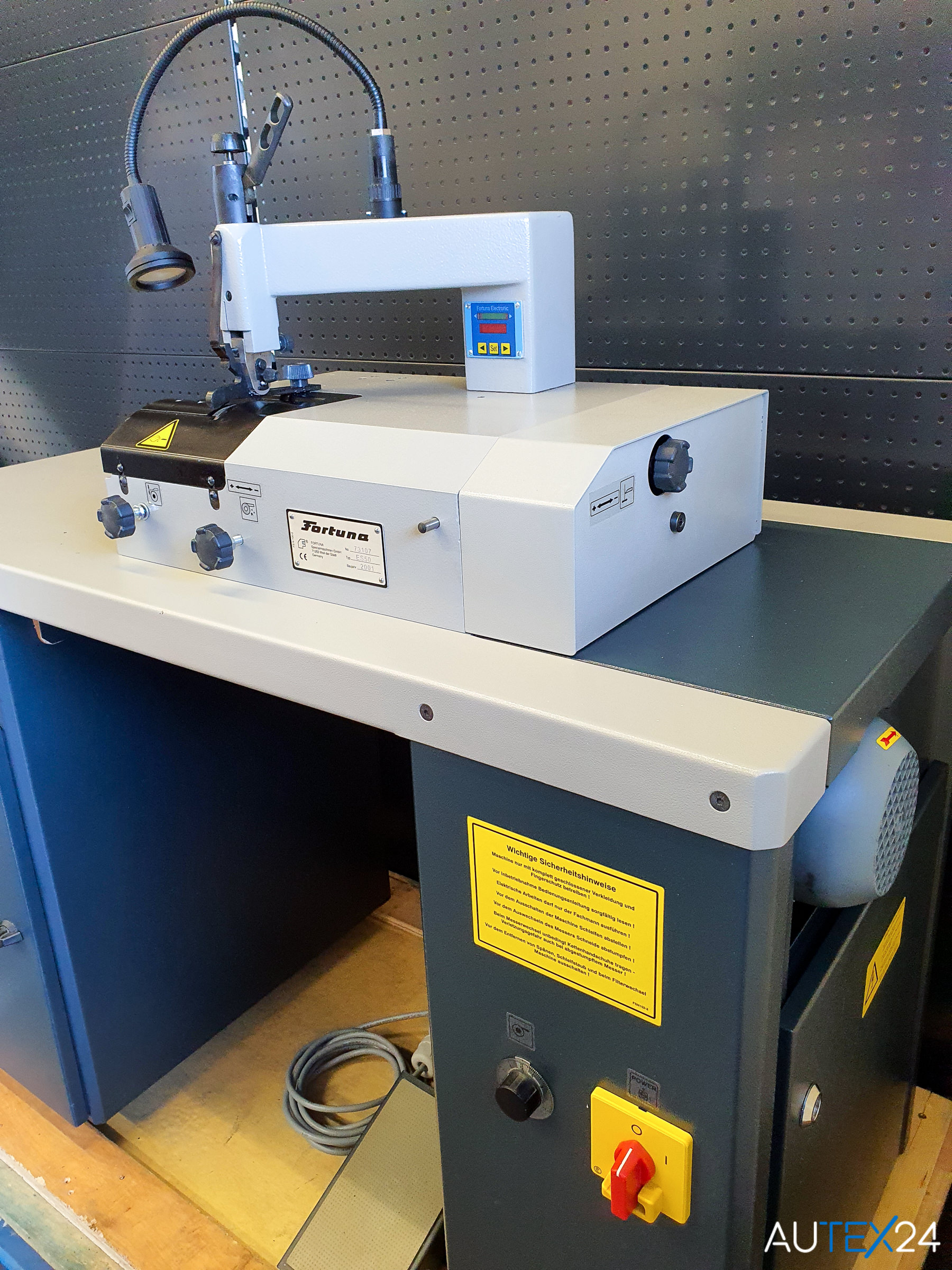 Fortuna ES 50 Leather skiving machine 10101